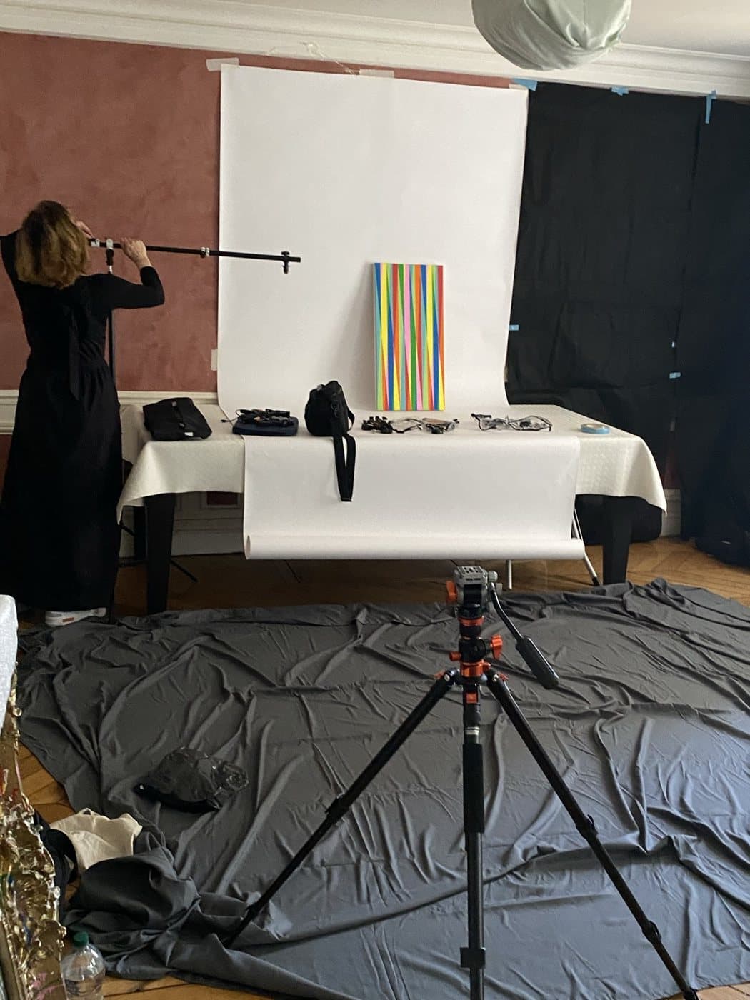 Séance photographique des œuvres, vue 4