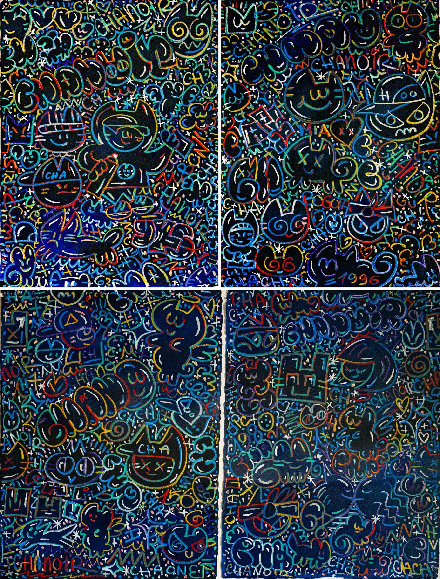 Cha de la lune, œuvre de Chanoir