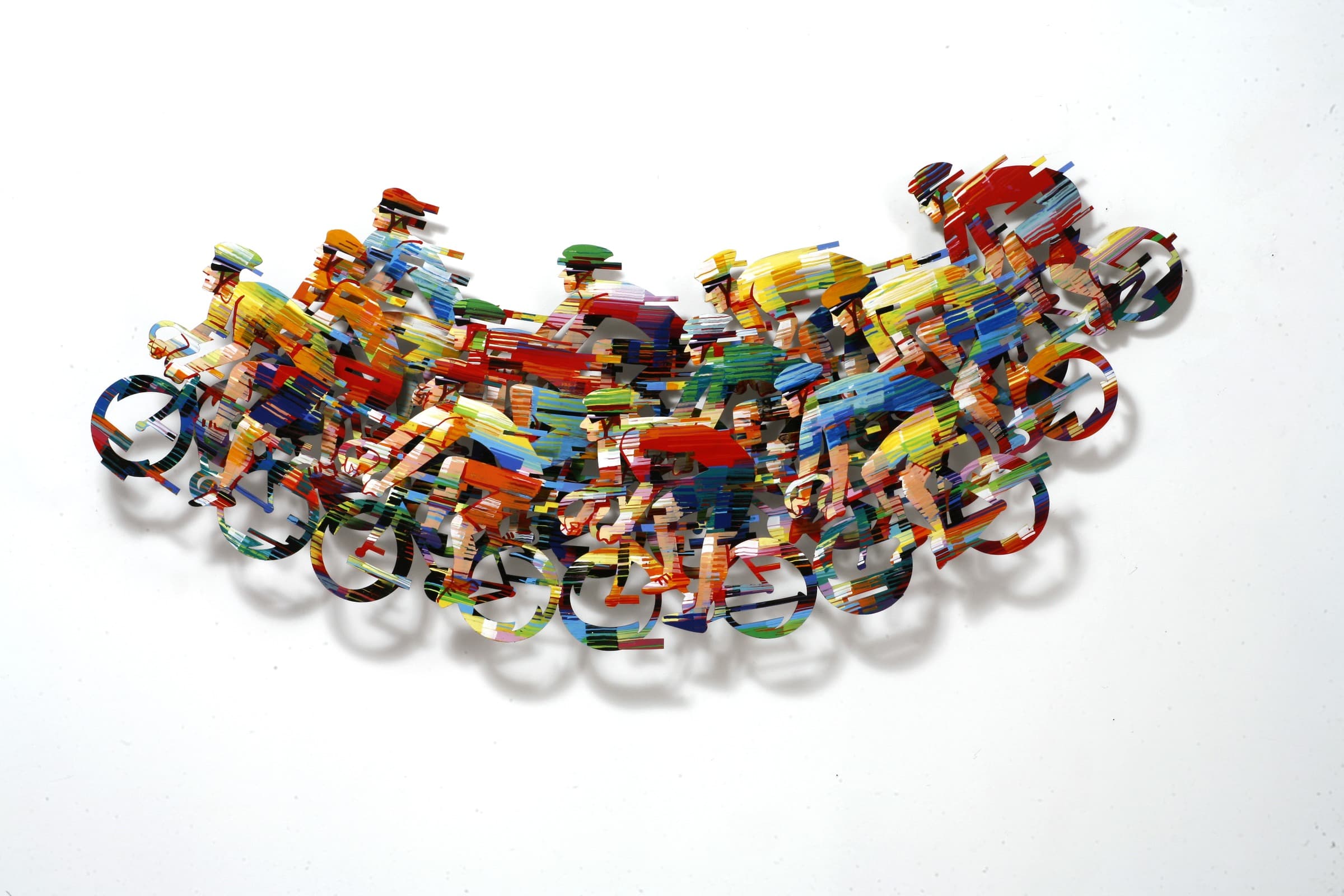 Peloton Wave, œuvre de David Gerstein