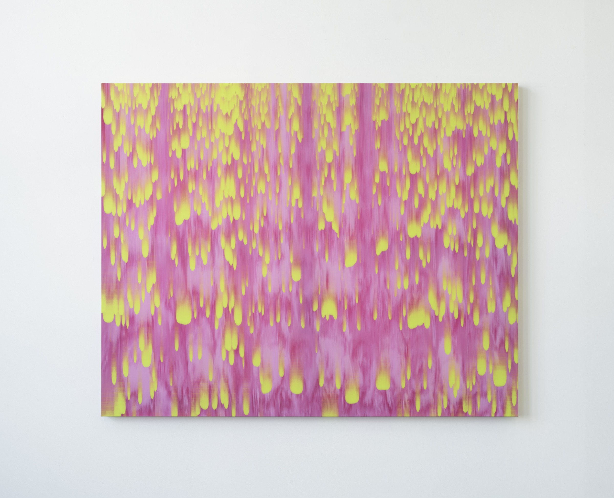 Lime Green over Pink, œuvre de Stanley Casselman