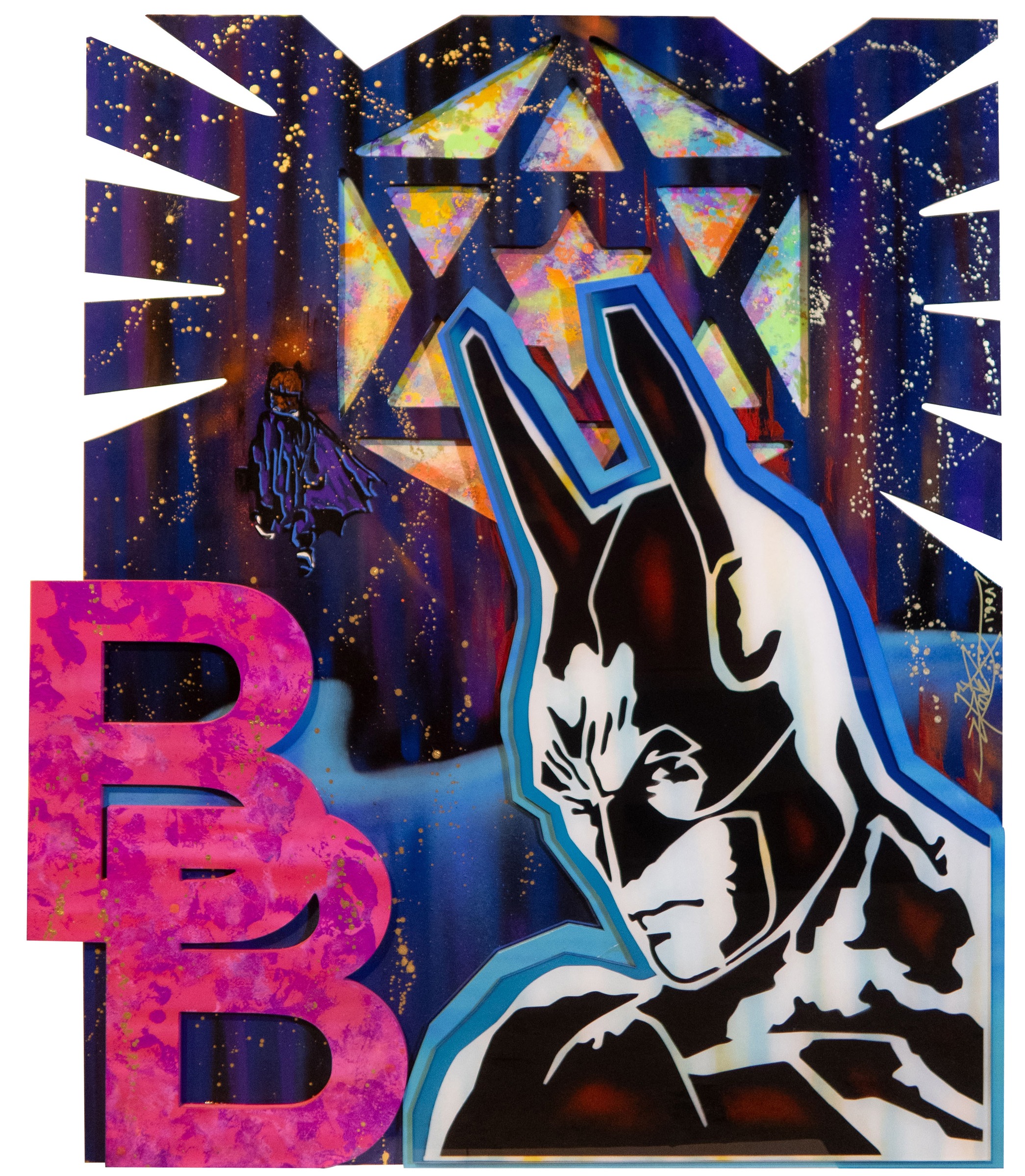 B.Batman IsrAriel, œuvre de Dan Groover