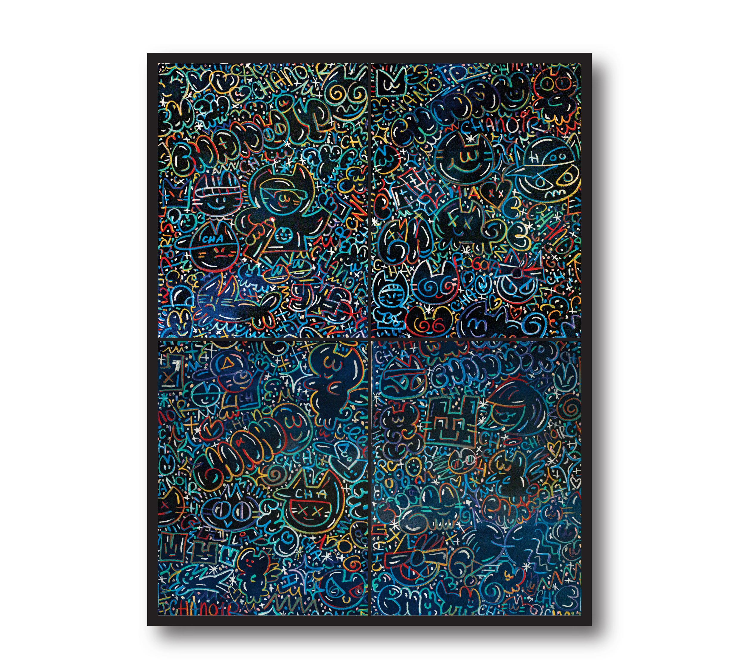 Cha de la lune, œuvre de Chanoir